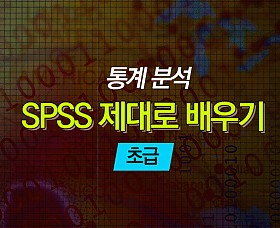 통계 분석 SPSS 제대로 배우기 초급